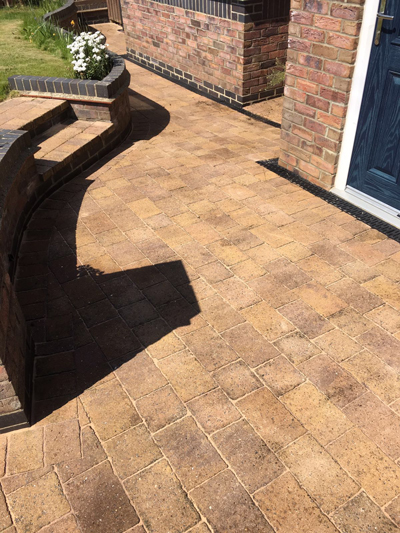 block paving cleaning County Durham
