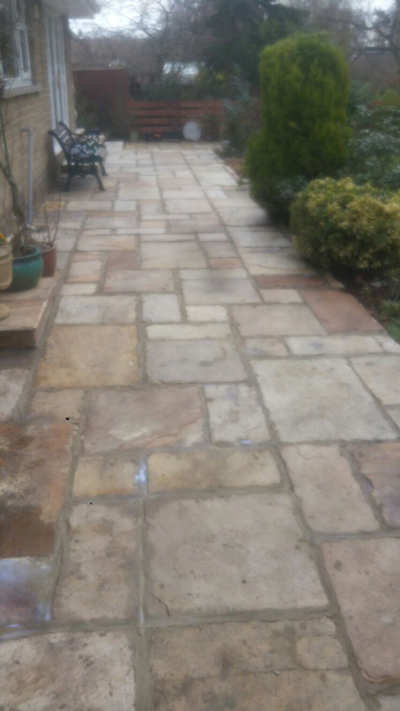 block paving cleaning Durham, driveways and patios County Durham